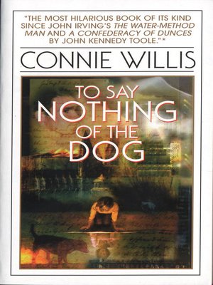 cover image of To Say Nothing of the Dog